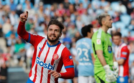 El Girona ejerce de líder y se impone al Celta