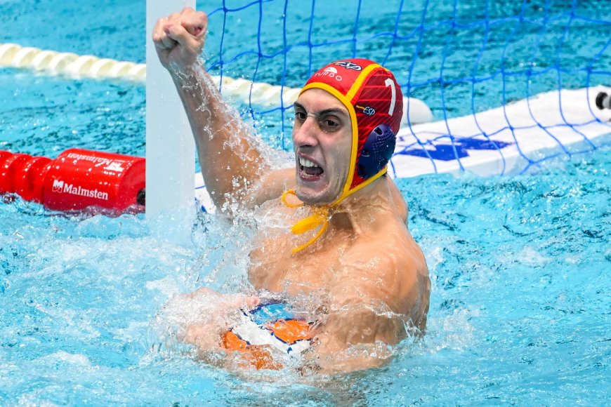 La selección española de waterpolo, campeona de Europa