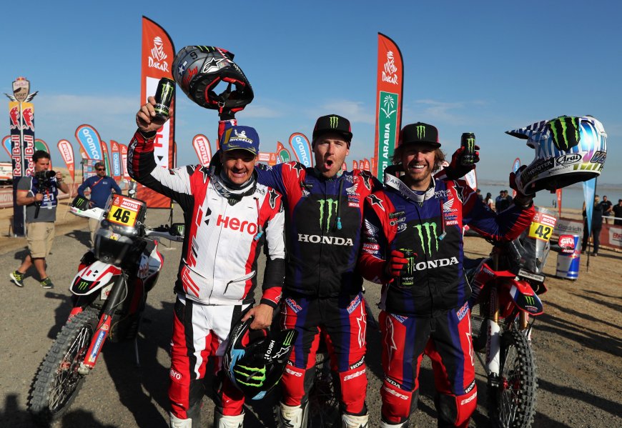 Un Dakar de manual para Honda y Ricky Brabec, un piloto de peli americana