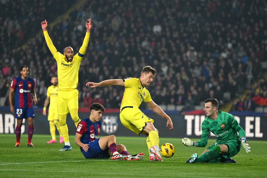 Antología de un disparate: El Barcelona concede una goleada al Villarreal