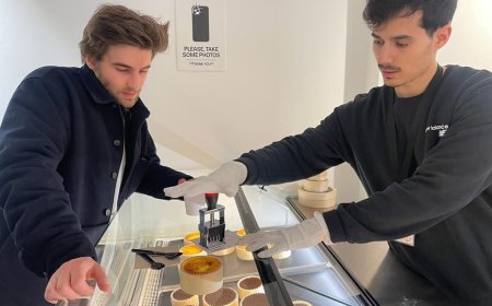 Una galería de arte en Madrid dedicada exclusivamente a las tartas de queso