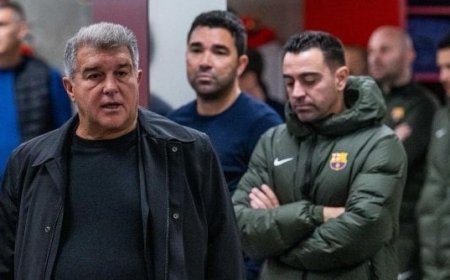 Joan Laporta: “Si no fuese Xavi, ya lo habría destituido”