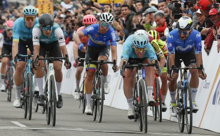 El Tour Colombia nombra a Cavendish tercer cacique de Zipaquirá