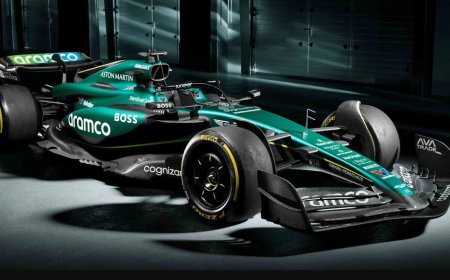 Aston Martin presenta AMR24, el nuevo coche de Fernando Alonso