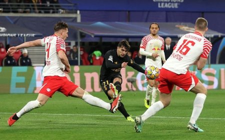 Lunin y Brahim sostienen al Madrid frente al Leipzig