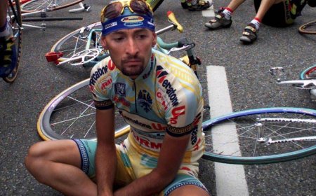 Marco Pantani que estás en los cielos