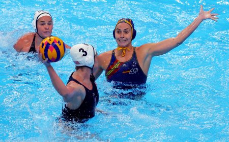 España cae en waterpolo ante Estados Unidos y se queda fuera de la final femenina del Mundial de Doha