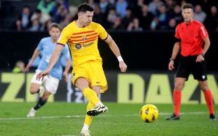 Celta - Barcelona, en directo | Lewandowski: “Son tres puntos muy importantes para nosotros”
