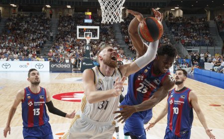 Real Madrid - Barcelona, la final de la Copa del Rey, en directo | El primer cuarto acaba con empate (19-19) a pesar de que el Madrid comenzó más fuerte en ataque que el Barça