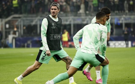 Inter de Milán - Atlético de Madrid, en directo | Llorente acompaña a Griezmann en la delantera