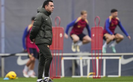 Xavi Hernández: “No tenemos casi tiempo para descansar”