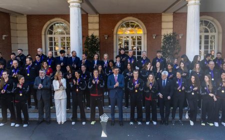 Vídeo | Celebración de la selección española por la Nations League, en directo
