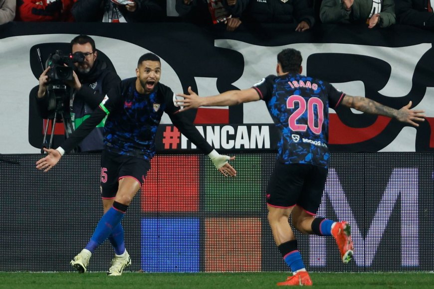 En-Nesyri le da un triunfo vital al Sevilla ante un Rayo sin pegada