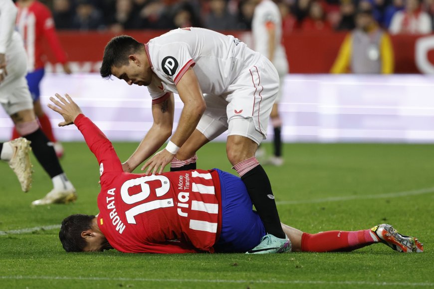 Lesión de Morata: se pierde la Copa y la ida de los octavos de Champions por un esguince de rodilla