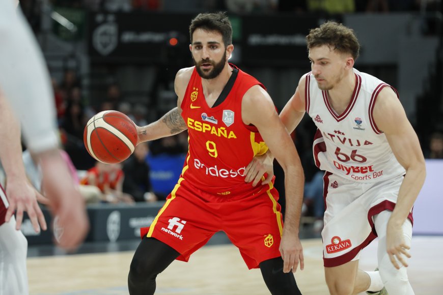 España cae ante Letonia en la vuelta de Ricky Rubio a la selección