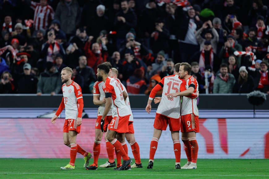 El Bayern sobrevive en la Bundesliga agarrado a Harry Kane