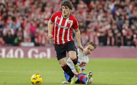 Athletic - Barcelona, en directo | De Jong y Pedri salieron lesionados en el primer tiempo