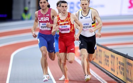 Mariano García pierde la cabeza en la final de los 800m del Mundial de atletismo