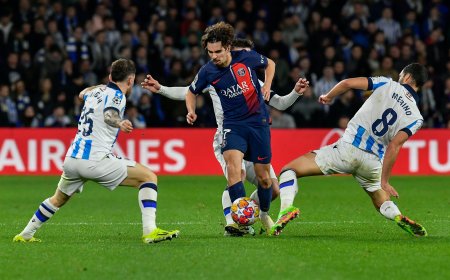 Vitinha hereda el cetro de Verratti en un cruce que el PSG domina desde el mediocampo