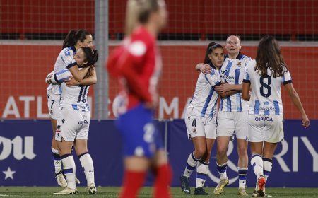 La Real sobrevive ante el Atlético para que la semifinal de la Copa de la Reina se decida en Zubieta
