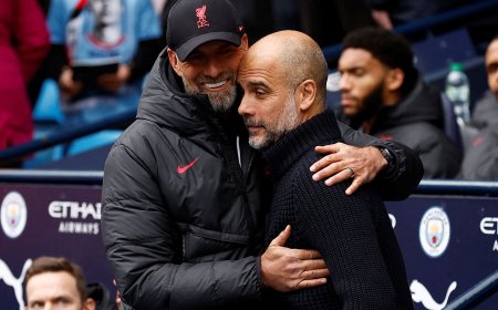 Klopp contra Guardiola, última cita en la cumbre de la Premier