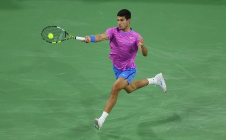 Alcaraz, en busca del ritmo perdido