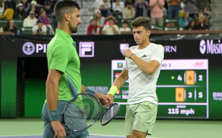 Djokovic se hunde ante Nardi, el 123º del mundo