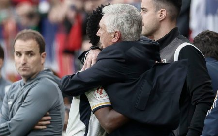 Ancelotti: “Vinicius debe controlar más la presión del ambiente; lo hará porque es humilde e inteligente”