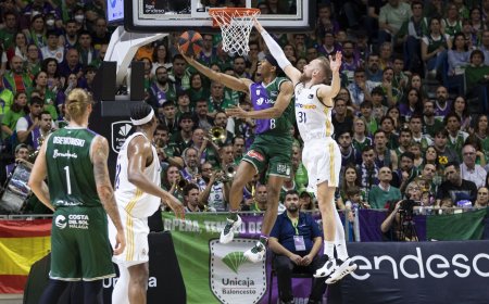 El Real Madrid sobrevive al pundonor de Unicaja y se afianza líder de la ACB