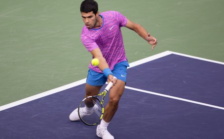 Alcaraz - Medvedev, en directo | La final de Indian Wells, en vivo