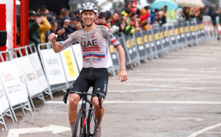 Pogacar hace lo que quiere en la Volta Catalunya, gana en Vallter y se pone líder