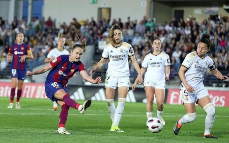 El Barcelona apuntala la liga y golea a un Madrid indefenso