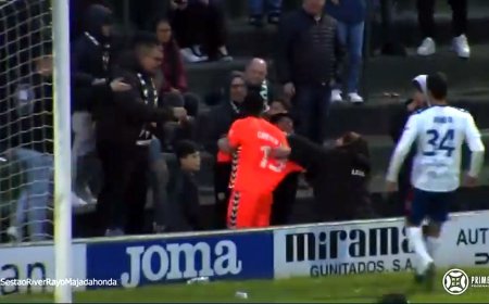 Suspendido el Sestao-Rayo Majadahonda de Primera RFEF, después de insultos racistas