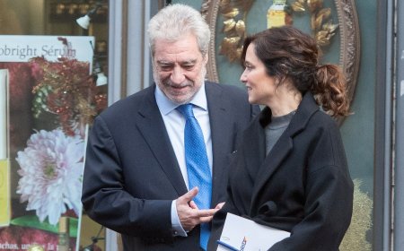 Miguel Ángel Rodríguez justifica y amplía el bulo del “acoso” de los periodistas de EL PAÍS a los vecinos de Ayuso: “Estaban entregando tarjetas”
