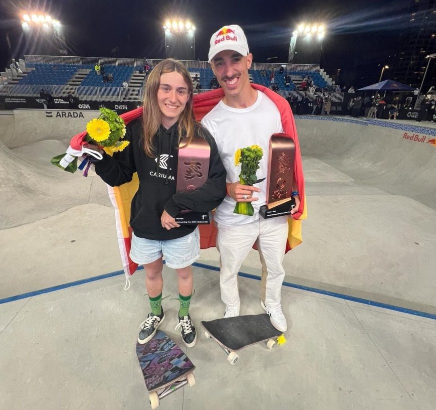 El skate español se cubre de oro rumbo a París 2024