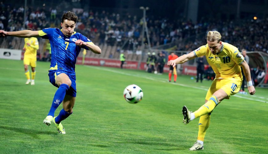 Polonia-Gales, Islandia-Ucrania y Georgia-Grecia, finales de la repesca de la Eurocopa
