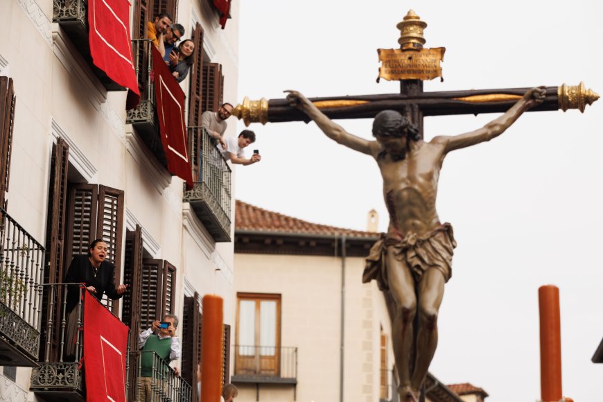 Procesiones de Semana Santa en Madrid: estos son los horarios y puntos de salida de los pasos que tomarán el centro