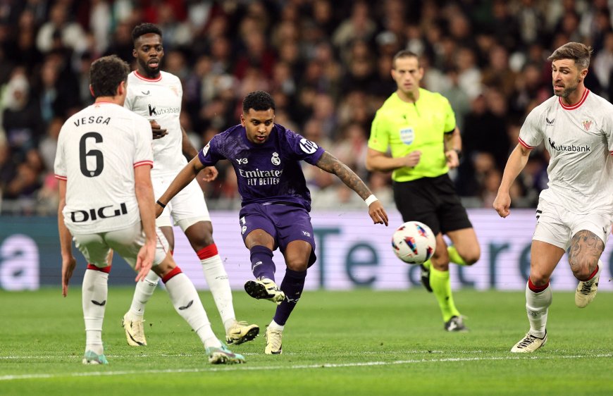Real Madrid - Athletic, en directo | El Madrid se impone al descanso, con un golazo de Rodrygo