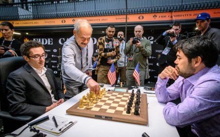 Caruana y Firouzja no rematan posiciones ventajosas en el estreno del Torneo de Candidatos