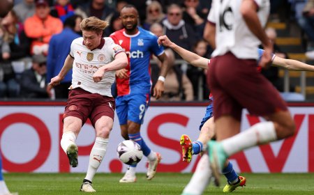La reacción de De Bruyne saca al City del atolladero en Selhurst Park