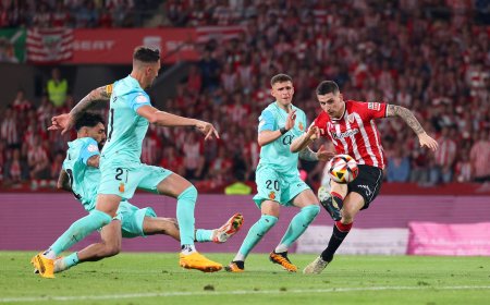 Athletic - Mallorca, en directo | La final se va a la prórroga tras mantenerse el empate a uno en el tiempo regular