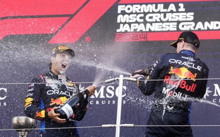 Verstappen sofoca cualquier incendio en el GP de Japón