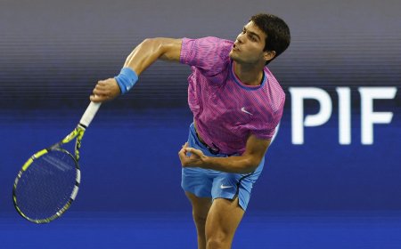Alcaraz, baja en Montecarlo por una lesión en el brazo
