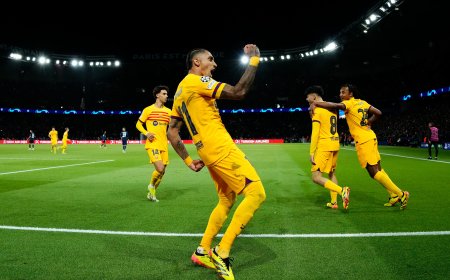 PSG - Barcelona, en directo | El Barça gana en París al PSG y se va con ventaja a Barcelona para la vuelta de los cuartos