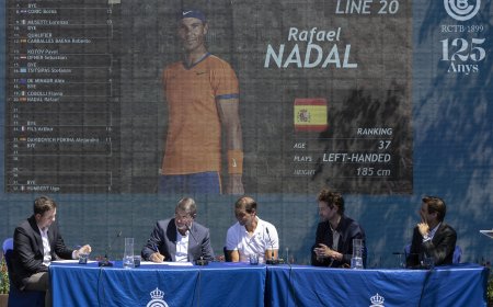 Nadal jugará el Godó, al igual que Alcaraz