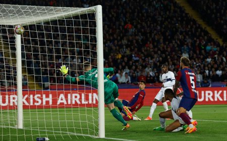 Barcelona - PSG, la Champions League, en directo | Mbappé sentencia la eliminatoria ante el Barça con un gol al contraataque