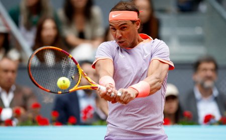 Nadal vence al tierno Blanch y se gana una ronda más