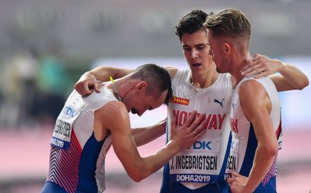 La Fiscalía noruega acusa al padre de Jakob Ingebrigtsen de agredir físicamente a uno de sus siete hijos