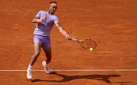 Nadal vence a Cachín y se clasifica para los octavos de final del Open de Madrid