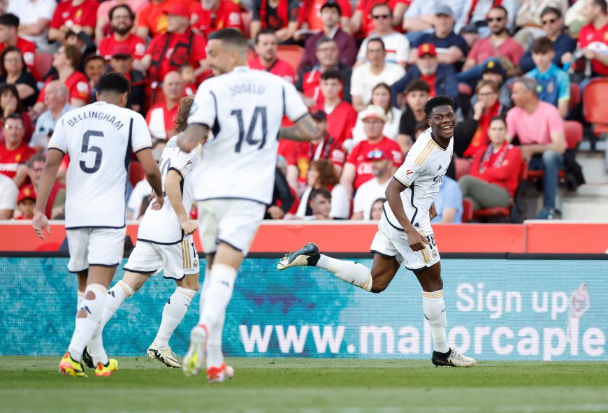 Mallorca - Real Madrid, en directo | Tchouameni adelanta al Madrid en Son Moix con un disparo desde la frontal